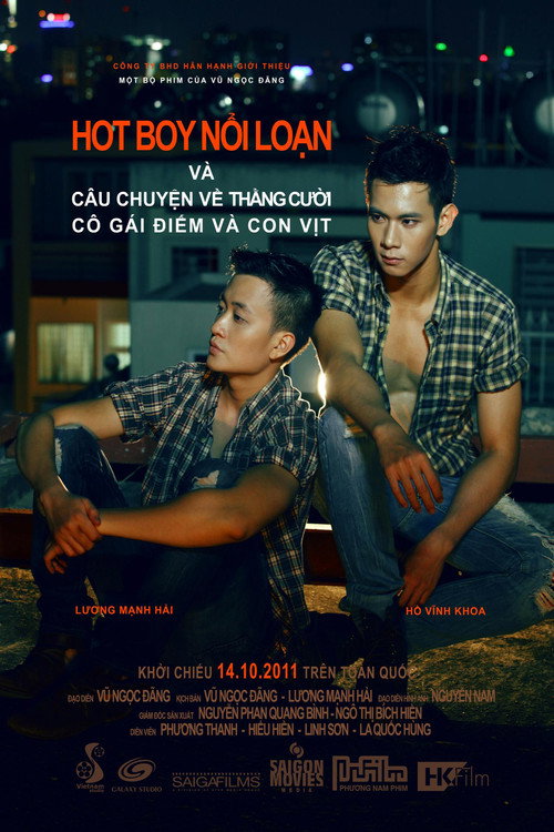 Hot boy noi loan cau chuyen ve thang cuoi, co gai diem va con vit